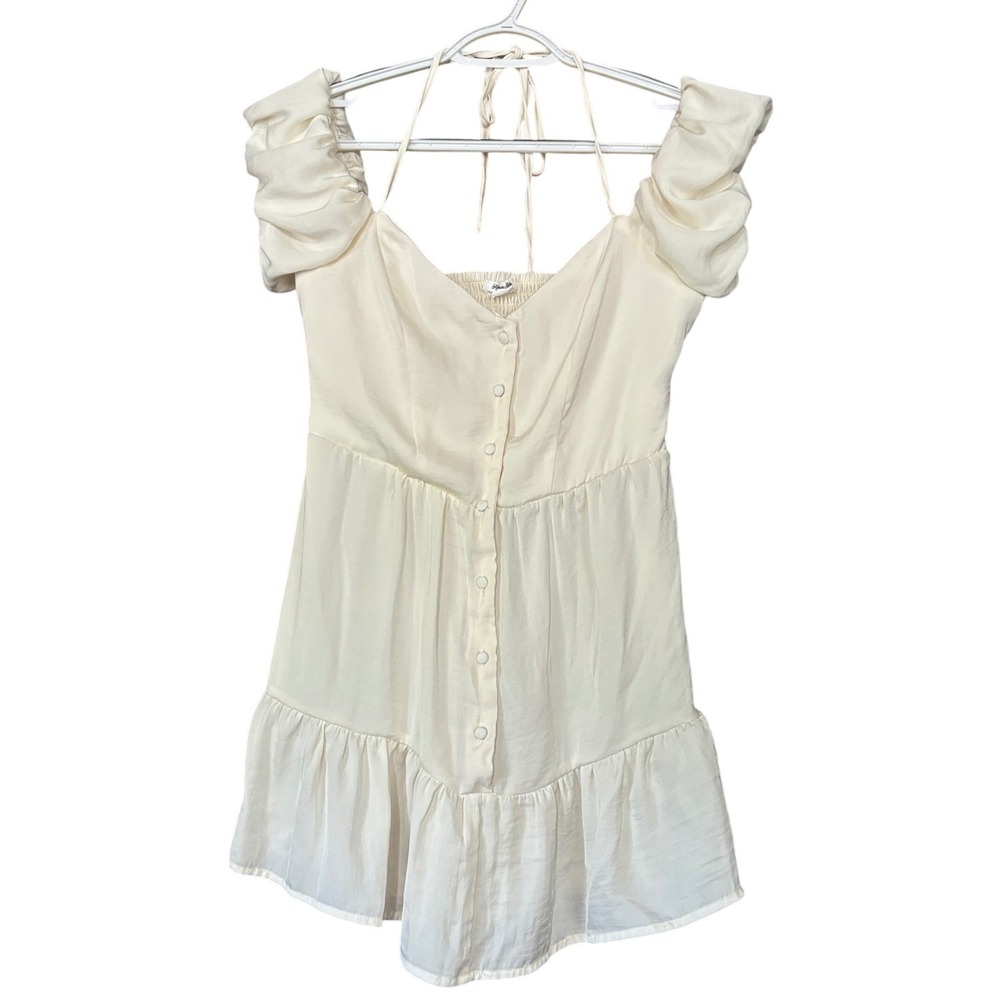 Kimchi Blue UO Women's Medium Milk Maid Top Peasant Boho Babydoll Coquette